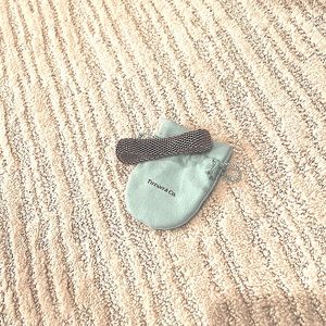 Authentic TIFFANY & CO mesh bangle sterling silver 925 somerset